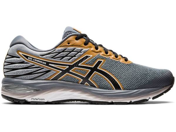 Asics Hardloopschoenen Heren, GEL-CUMULUS Grijs/Zwart - Asics Schoenen Belgie | B3496251-OM